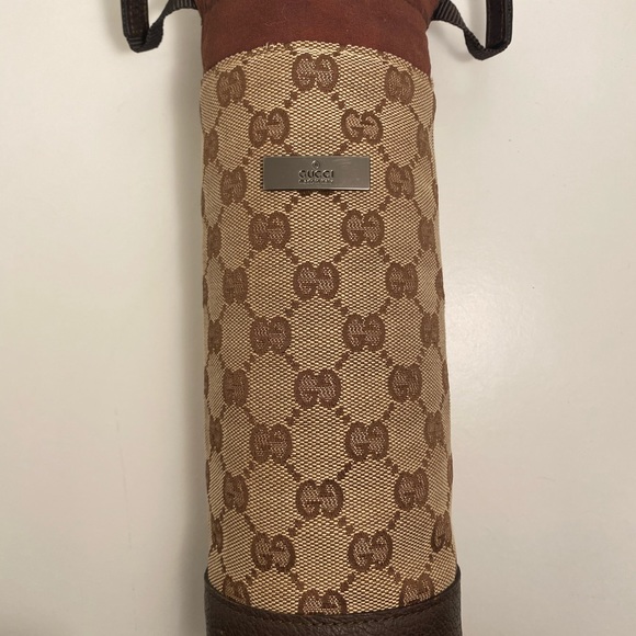 Gucci Handbags - SOLD Gucci Water Bottle Holder
